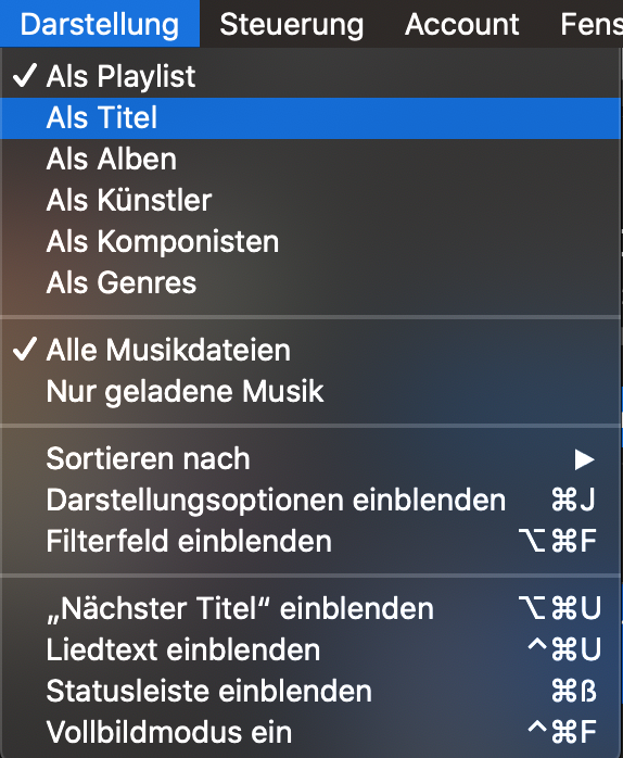 Load all tracks in a playlist at once - Apple Music app on a mac